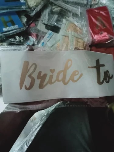 Brass Badge, Color : White