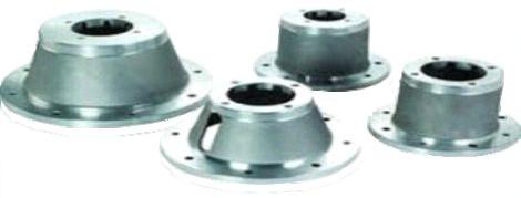 Round Polished Aluminium Hydraulic Bell Housing, For Industrial Use, Outer Diameter : 10-15 Inches