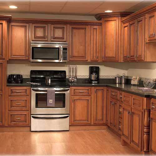 Wooden Polished Modular Kitchen, For Home, Feature : Attractive Designs, High Strength, Quality Tested