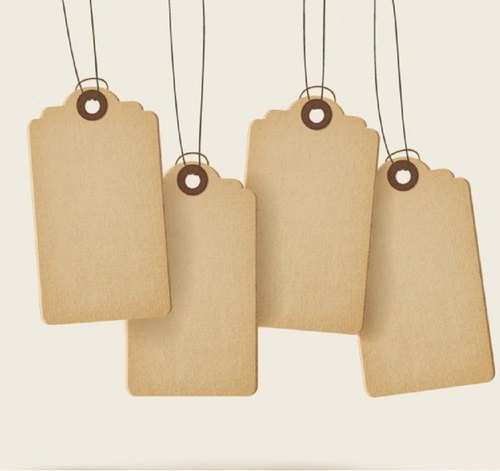 Paper Hang Tag, For Garment Use, Pattern : Plain