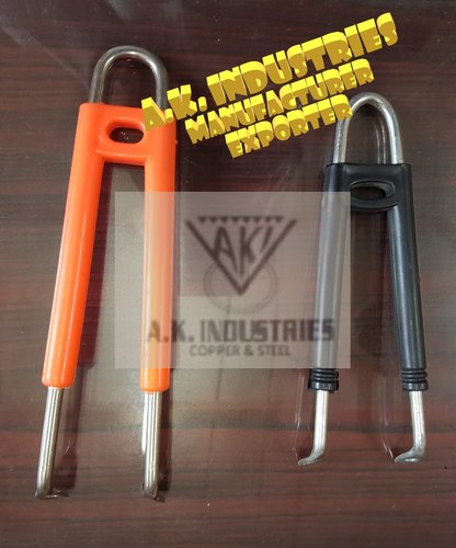 Stainless Steel Cookware Handle, Color : Silver