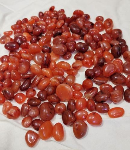 Polished Red Carnelian Tumbled Stone