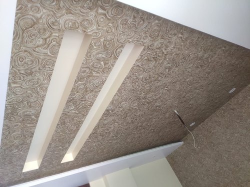 PVC Ceiling Wallpaper, Size : 57 Sq Ft