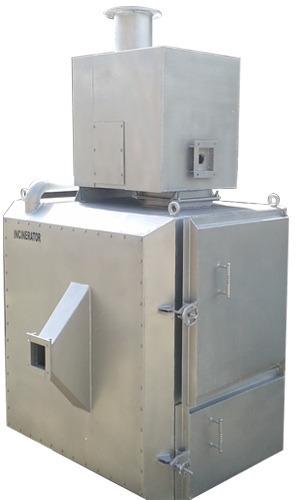 Municipal Waste Incinerator, Capacity : 50- 1000 Kg/Batch