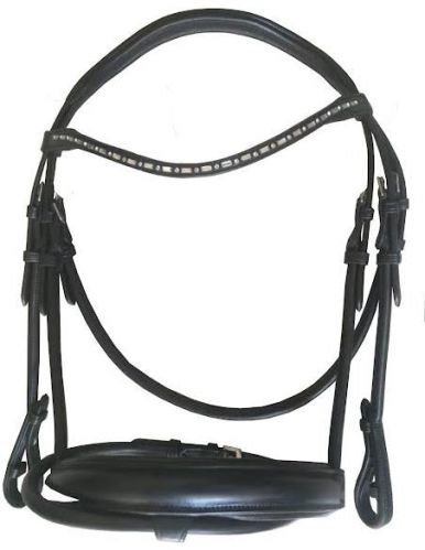 Polished Leather BR-003 Snaffle Bridle, For Tie Up An Animal, Size : Standard