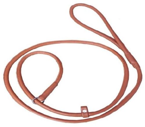Leather DL-006 Dog Lead, Color : Brown