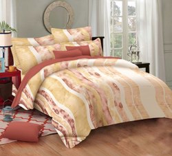 Printed Cotton Designer Bedsheet, Size : KING SIZE