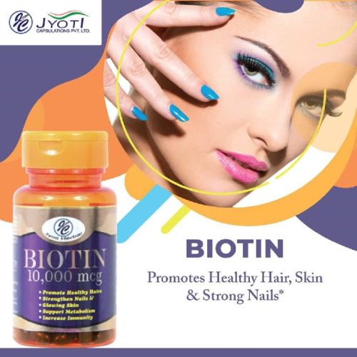 Biotin Capsules, Shelf Life : 2 Yrs