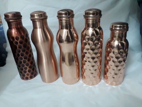 Copper Water Bottle, Certification : ISO 9001:2015 Certified