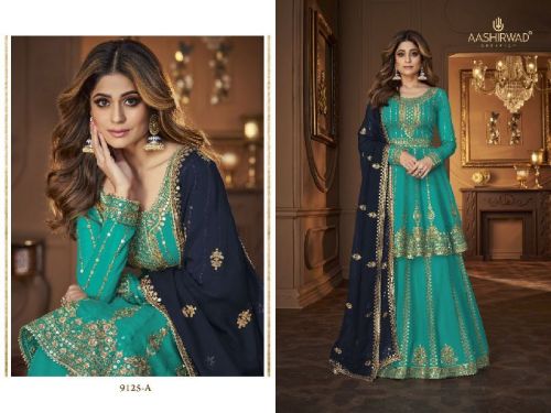 Designer Sharara Suit, Size : Max Up To 46'