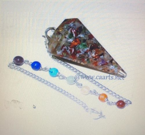 Malty Orgone Pendulum, Color : Multi Colour