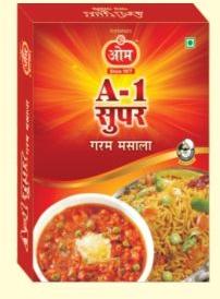 Om A-1 Super Garam Masala, Certification : FSSAI Certified