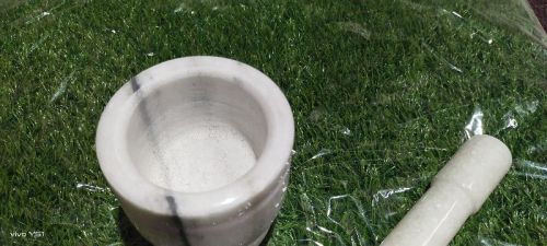 Marble Mortar Pestle Set, Brand Name : Kosar