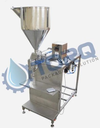Semi Automatic Paste Filling Machine
