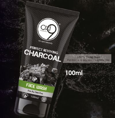 OXI9 Charcoal Face Wash, Packaging Type : Plastic Tube