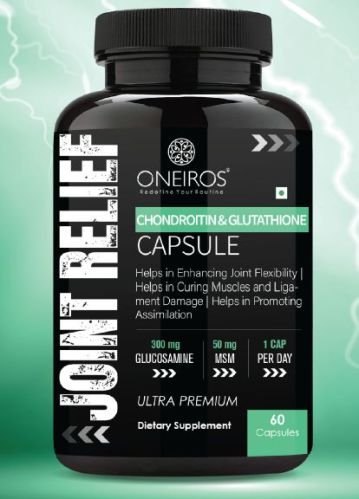 Oneiros Joint Pain Relief Capsules, Packaging Type : Plastic Bottle