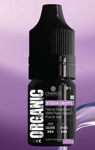 Organic Stevia Drops, For Sugarless Sweetener, Form : Liquid