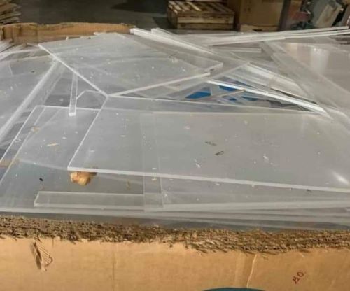 Acrylic Sheet, For Interior Exterior Lighting, Laser Cutting, Signage, CNC Cutting, Pattern : Plain