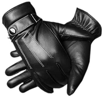 Men Leather Gloves, Size : Multi Size