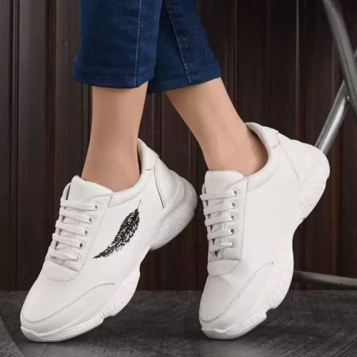 200-300gm Canvas Ladies Sneakers, Size : 11, 12, 5, 6, 7, 8, 9