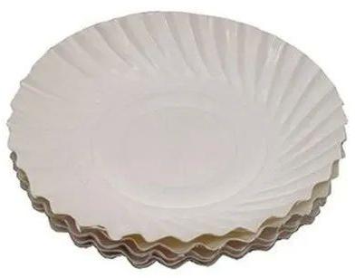 Plain Wrinkle Paper Plates, Size : 4 To 14 Inches