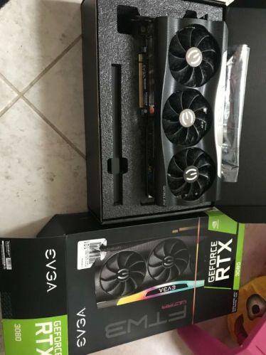 Evga Geforce Rtx 3080 Ti ftw3 Ultra Gaming Card