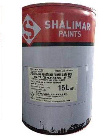 Epigard Zinc Rich Primer, For Brush, Roller, Spray Gun, Color : Grey