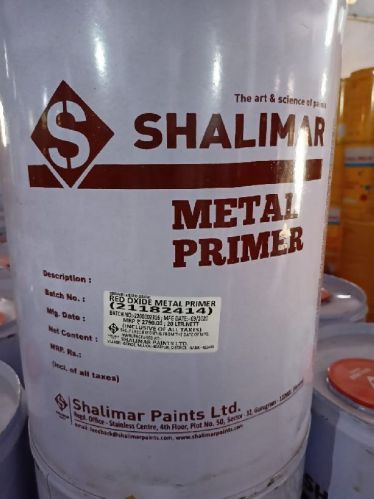 Red Oxide Metal Primer, Certification : ISO: 9001-2008