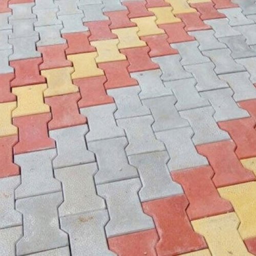 Concrete Interlocking Block, For Flooring, Feature : Stain Resistance, Washable