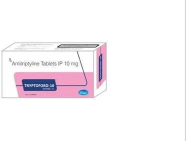Amitriptyline Tablet, Packaging Size : 10x10