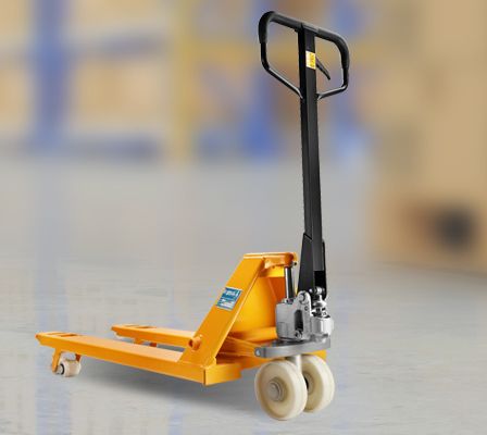 Hydraulic Hand Pallet Truck, Wheel Material : PU, Nylon