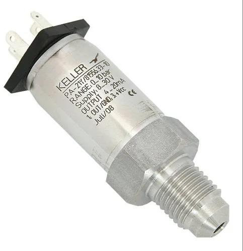 Battery Aluminium KELLER Pressure Transmitter, For Industrial Use, Certification : CE Certified