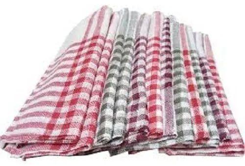 Square Checkered Duster Cloth, Size : 40x40 Cm