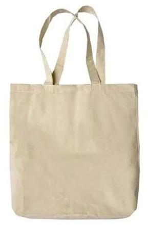 Plain Cotton Shopping Bag, Style : Handled