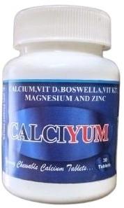 Calciyum Tablets, Color : White