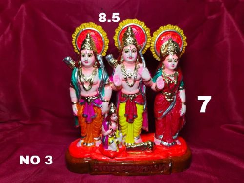 RAM Lakshman and Sita Statue, For Interior Decor, Home, Gifting, Religious Purpose, Size In Feet : 2 Feet