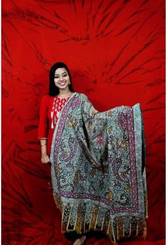 Handspun Shawl With Tilla Zar, Style : Modern