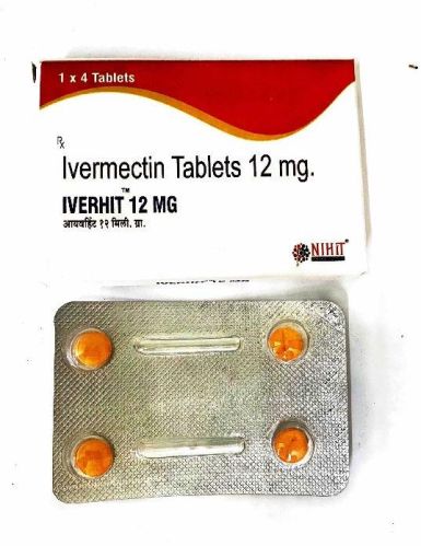 Iverhit 12mg Tablets, Type Of Medicines : Allopathic