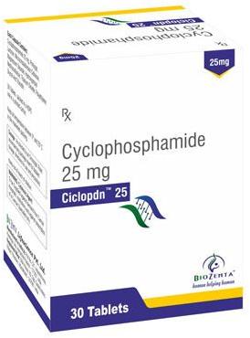 Ciclopdn 25mg Tablets, Type Of Medicines : Allopathic