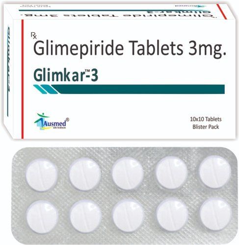 Glimkar 3mg Tablets, Type Of Medicines : Allopathic