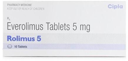 Rolimus 5mg Tablets, Type Of Medicines : Allopathic