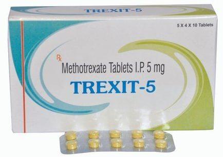 Trexit 5mg Tablets, Type Of Medicines : Allopathic