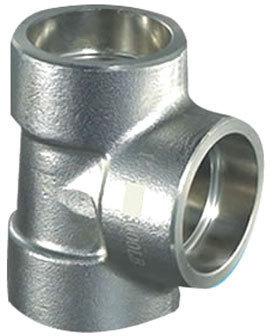 Metal Socket Weld Tee, For Pipe Fittings, Feature : Superior Finish