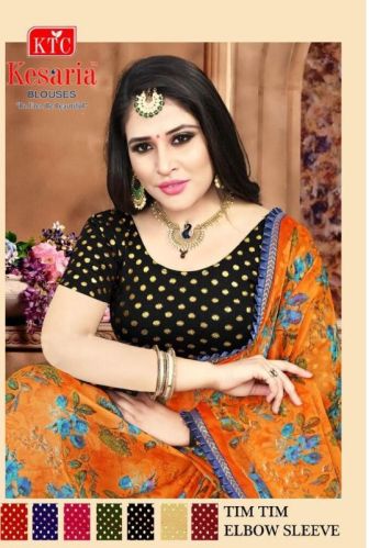 Printed Cotton Hosiery Readymade Blouse, Size : XL