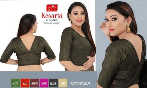 Plain Polyester Readymade Blouse, Size : XL