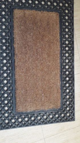 Rubber Coir Mat, Shape : Rectangular