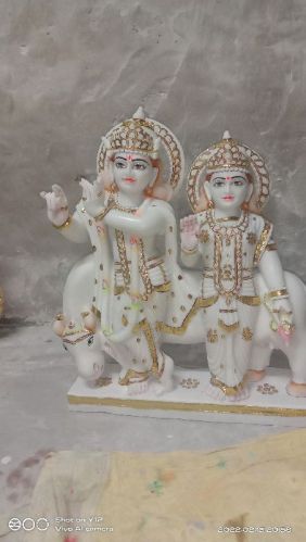 Marble Radha Krishna Statue, Certification : ISO 9001:2008 Certified