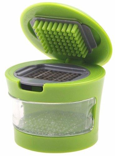 Plastic Garlic Press Chopper, Color : Multi