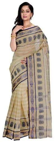 Bengali Cotton Saree, For Easy Wash, Dry Cleaning, Anti-Wrinkle, Packaging Type : Packet, Poly Bag