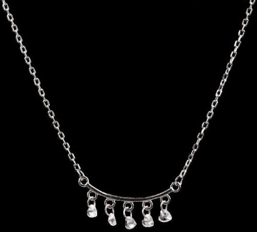 Crystal Small Five Diamond Necklace, Occasion : Daily Use, Gift, Party